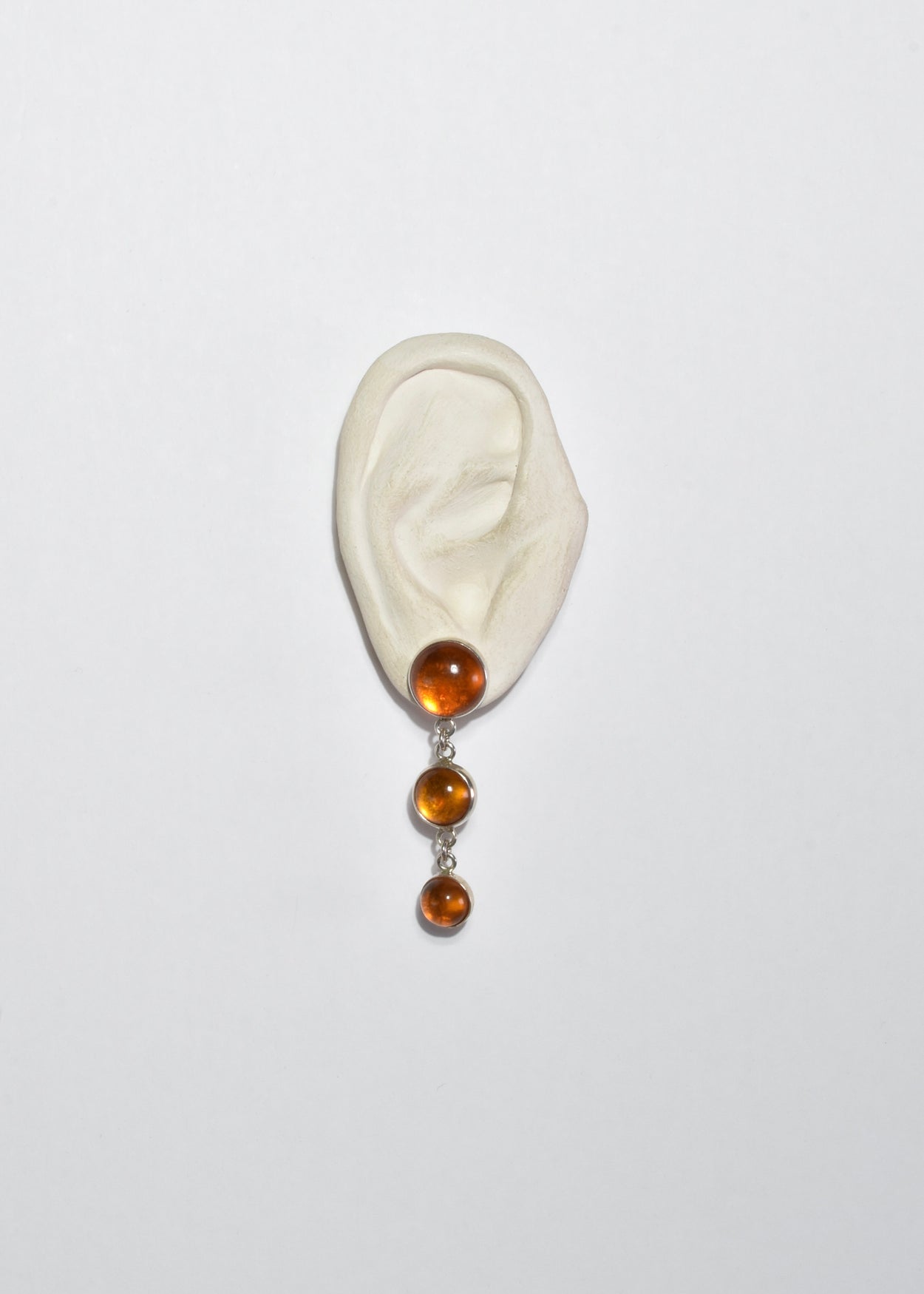 Amber Sphere Earrings