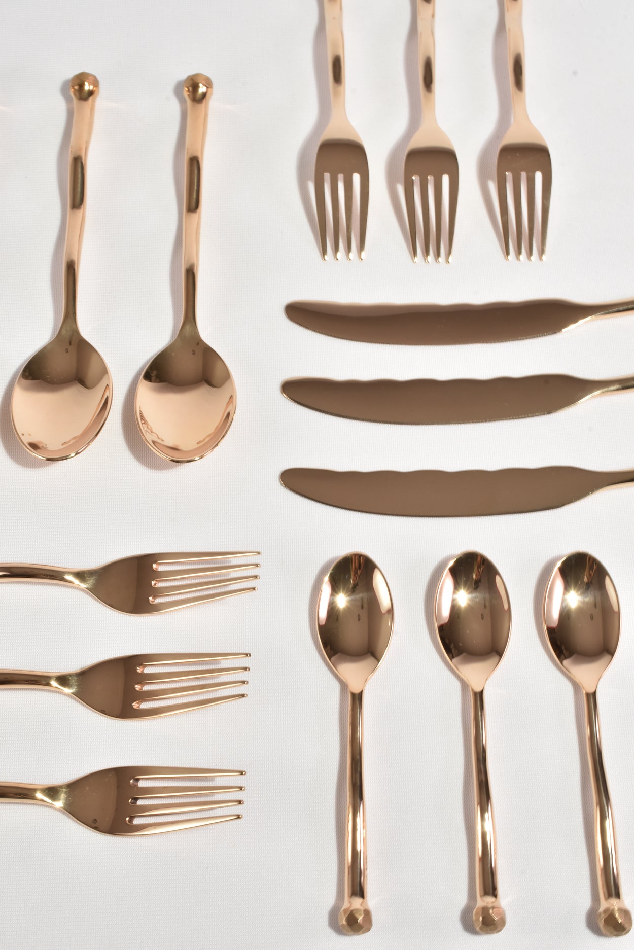 Bronze Sphere 5-Piece Flatware Set