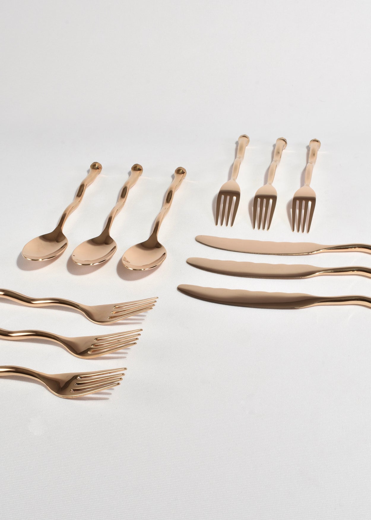 Bronze Sphere 5-Piece Flatware Set