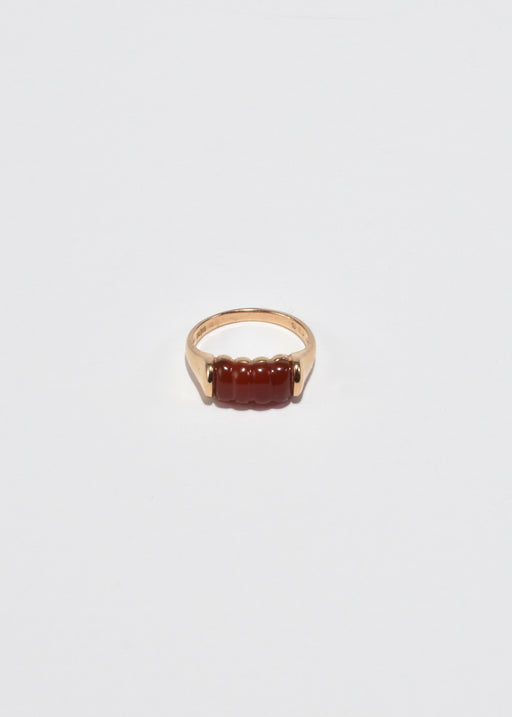 Carved Carnelian Ring