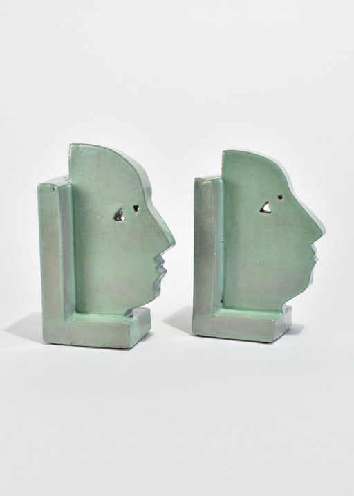 Profile Bookend in Mint