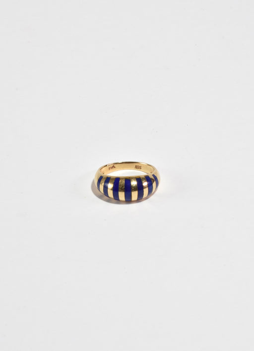 Gold Lapis Ring