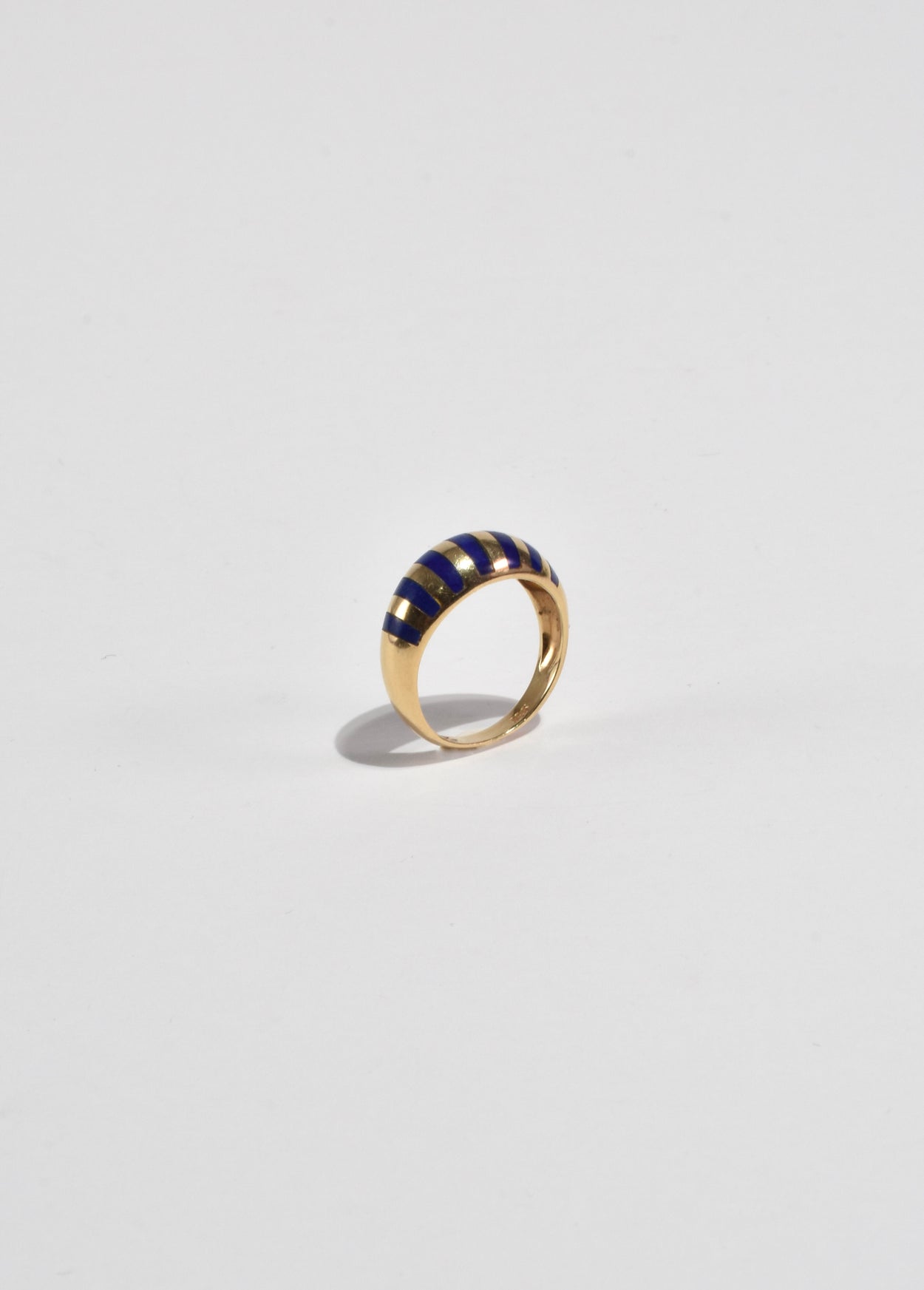 Gold Lapis Ring