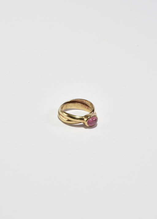 Gold Tourmaline Ring