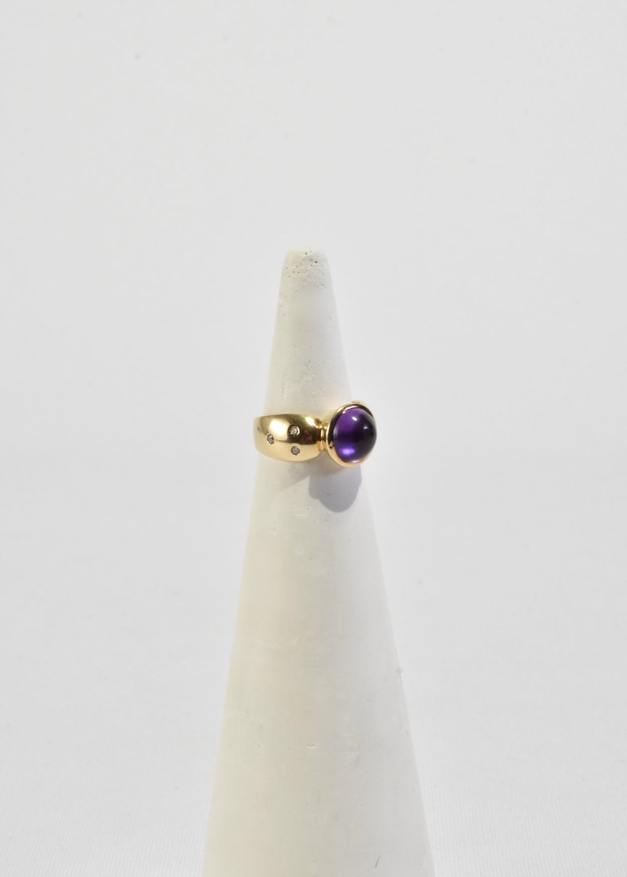 Amethyst Sapphire Ring