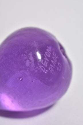 Glass Pear in Lilac
