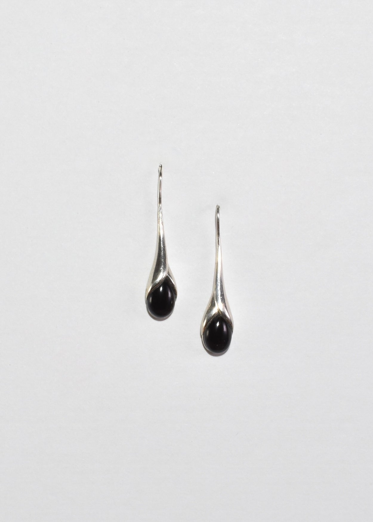 Onyx Teardrop Earrings