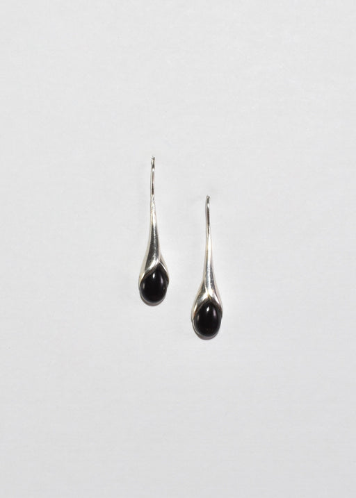 Onyx Teardrop Earrings