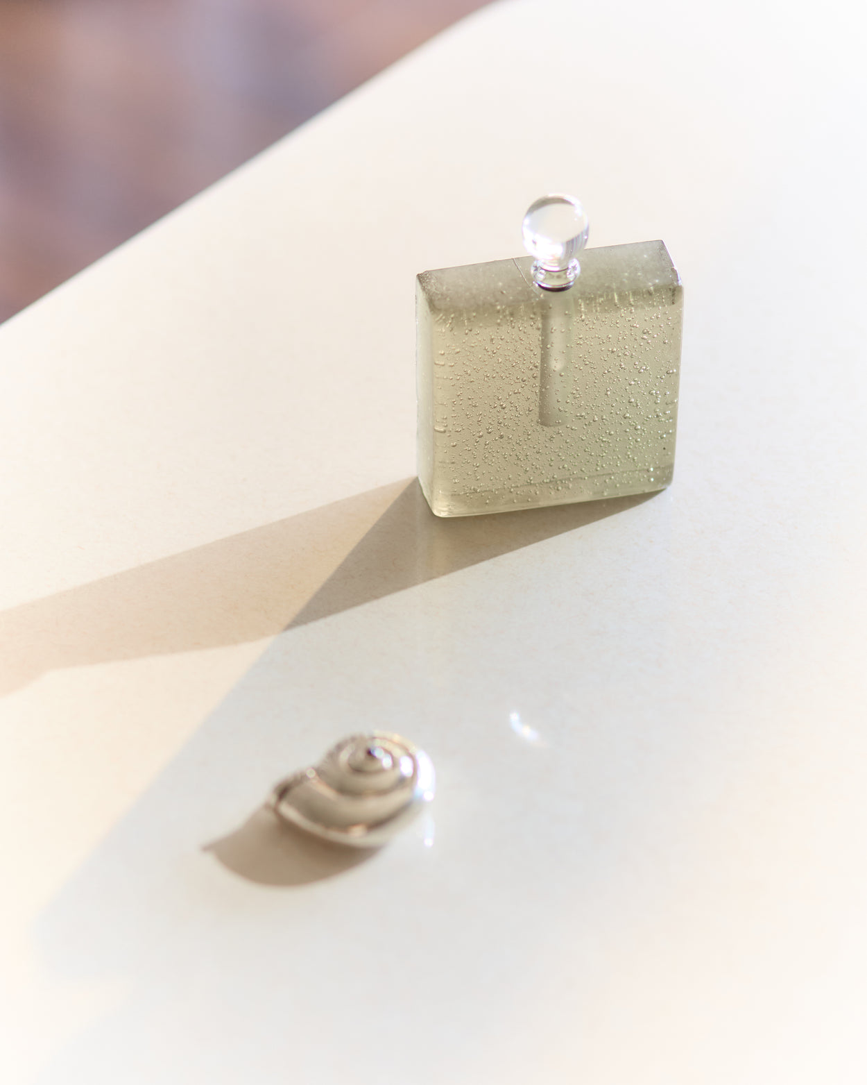 Cast Glass Perfume Bottle 3