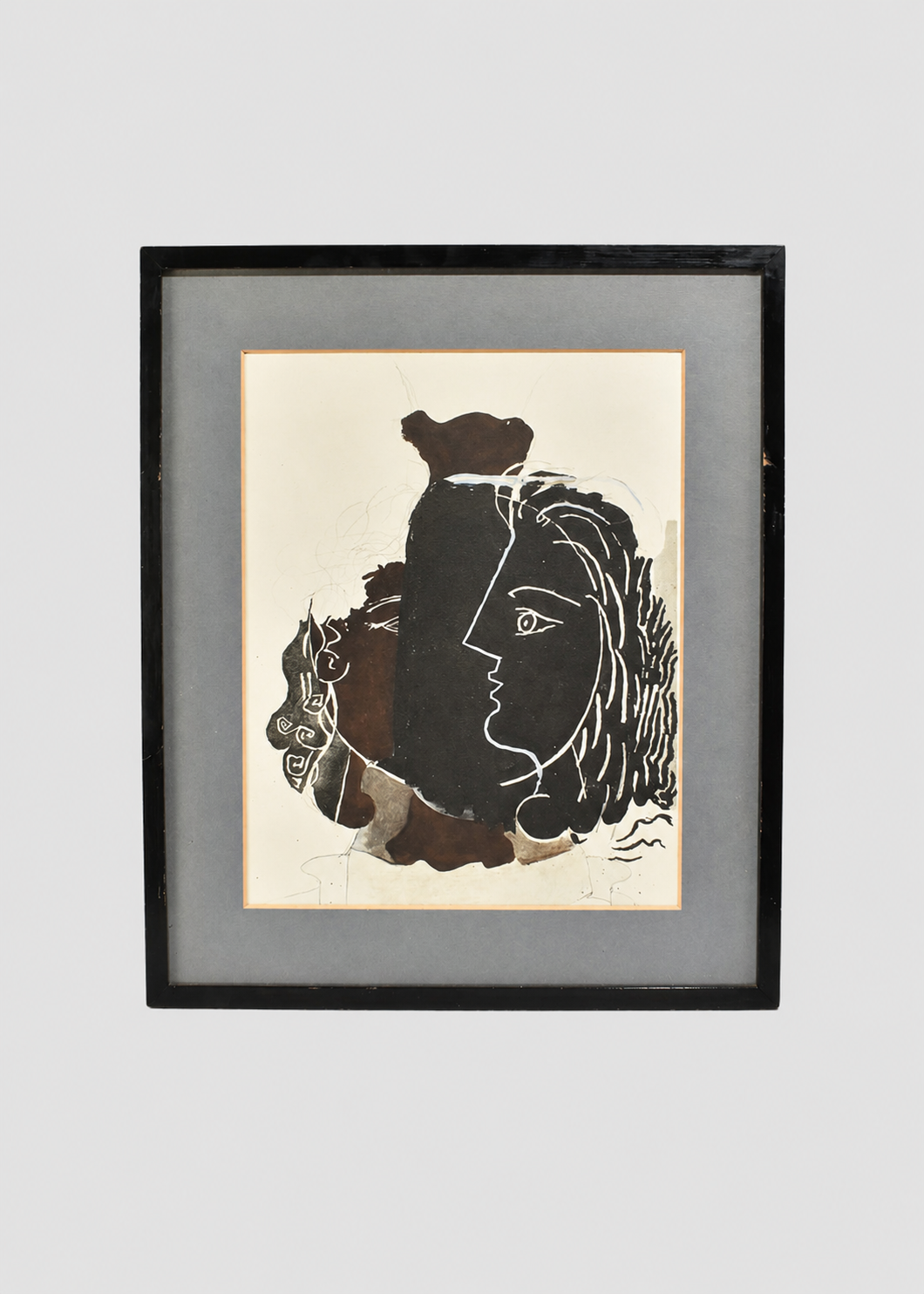 Georges Braque, Greek Profile, Framed