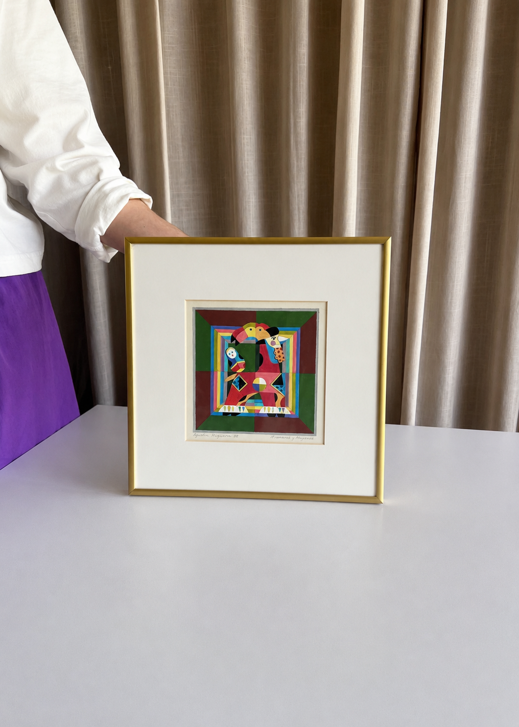 Geometric Composition, Framed