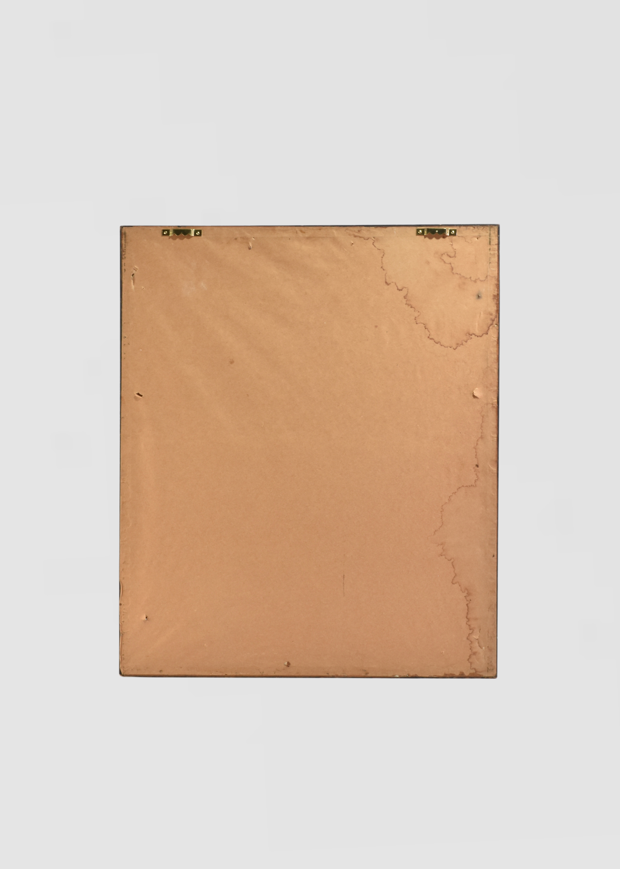 Pale Yellow Oil on Canvas, Framed