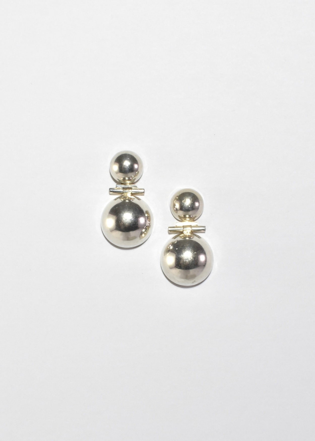 Dome Drop Earrings