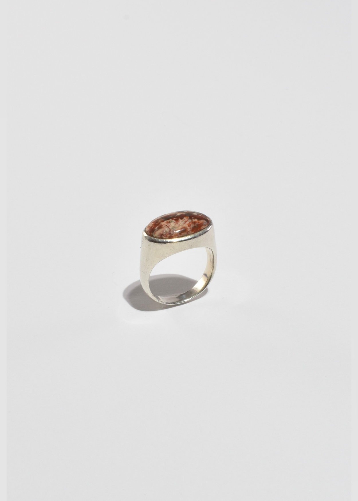 Oval Jasper Ring