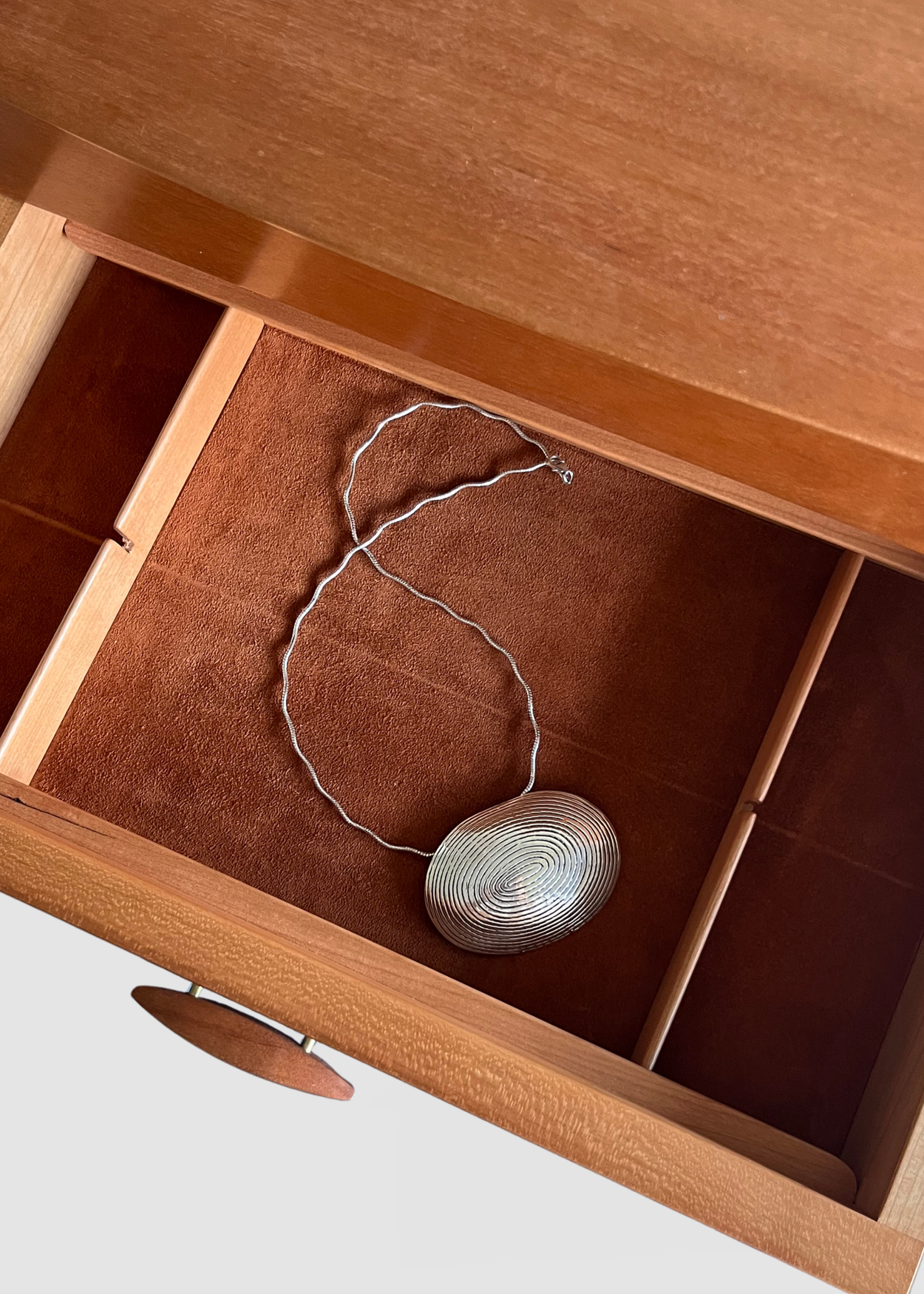 Spiral Pendant Necklace