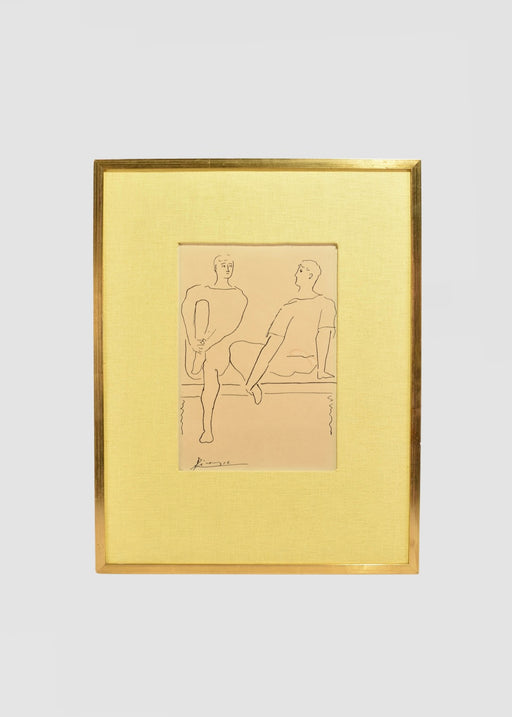 Picasso Dancers, Framed