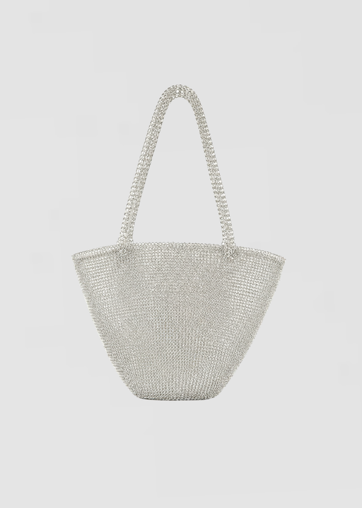 Handwoven Metal Tote