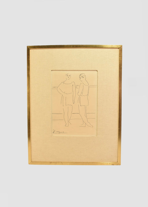 Picasso Dancers, Framed