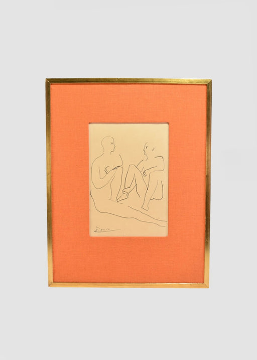 Picasso Dancers, Framed