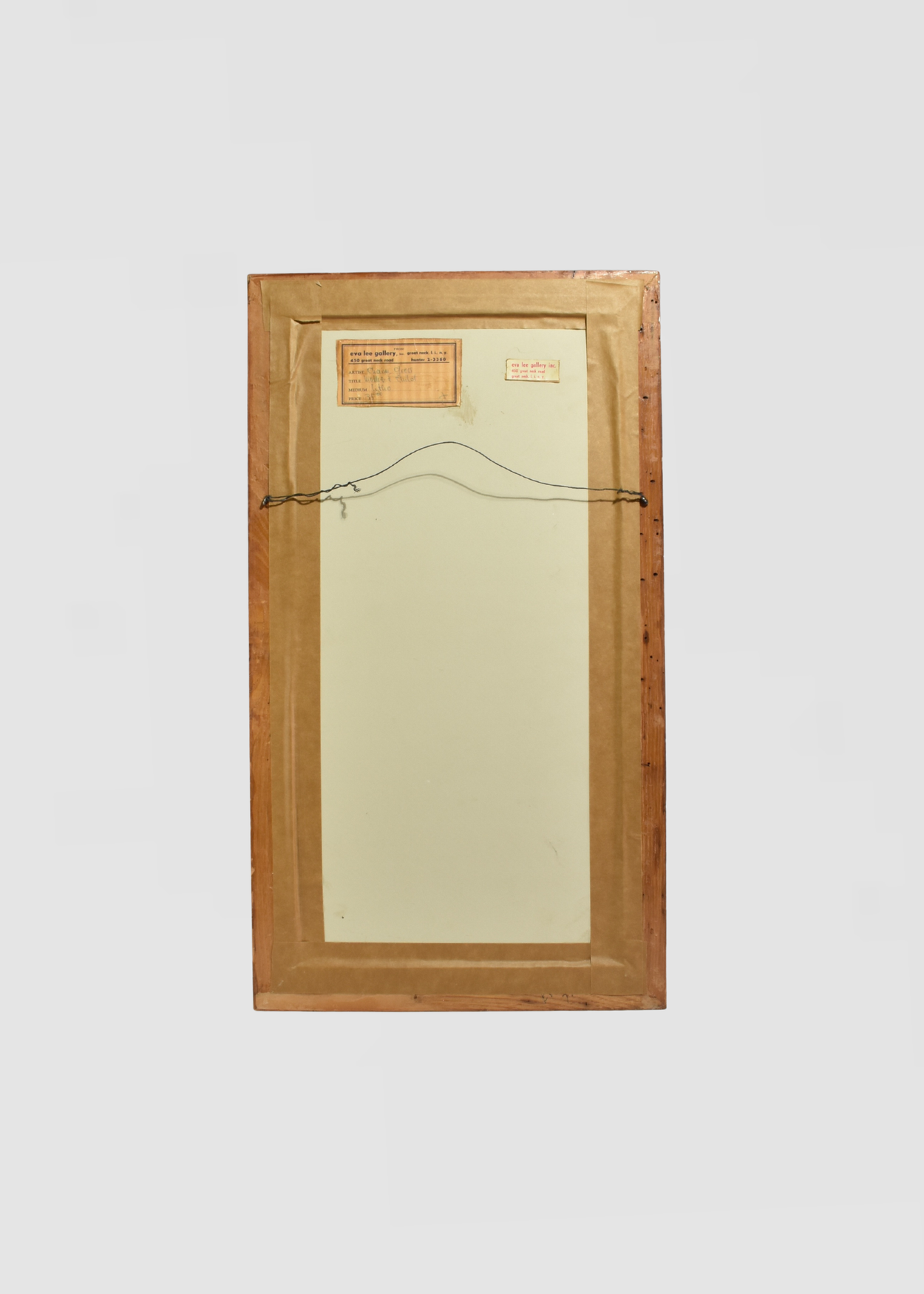 Mother and Child Lithograph, Framed