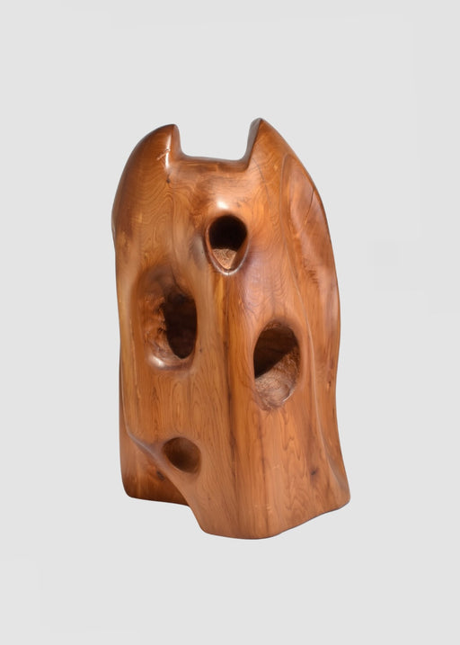 Hand-carved Teak Sculpture