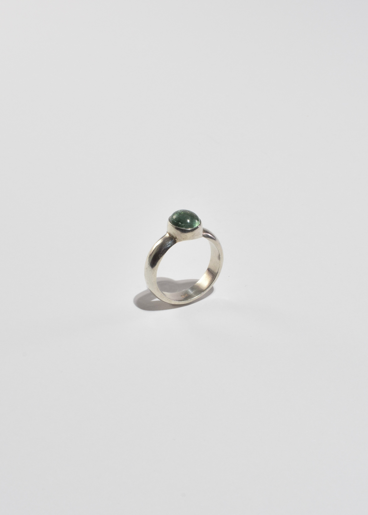 Oval Prasiolite Ring
