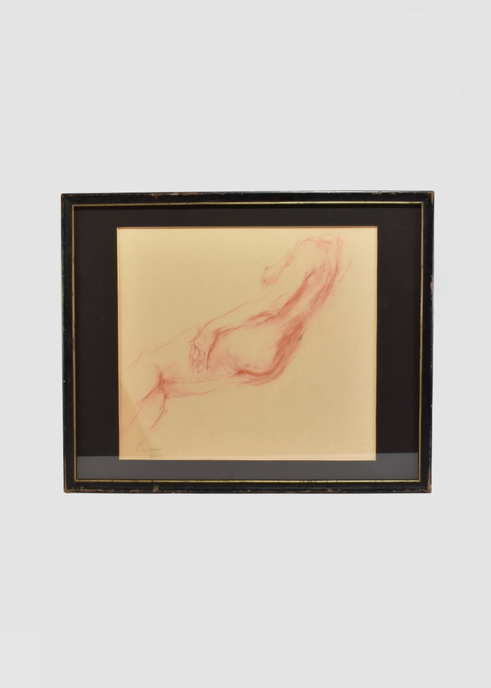 Figure Study, Framed