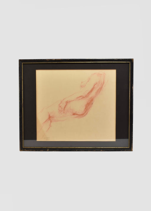 Figure Study, Framed