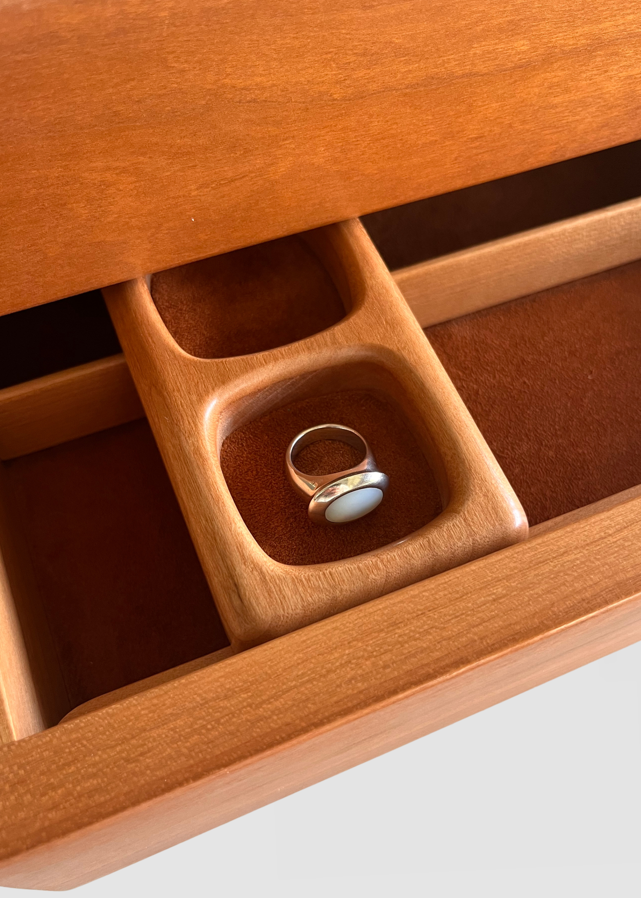 Oval Mother of Pearl Ring