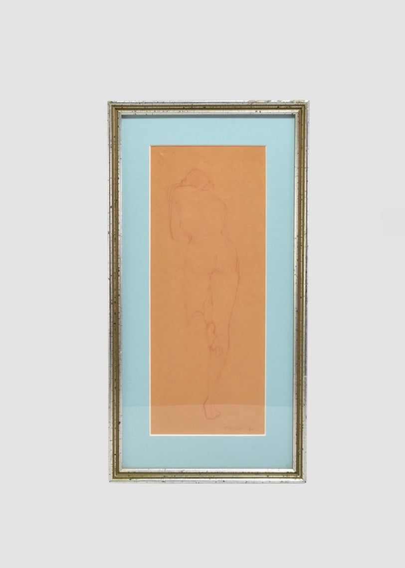 Figure Study II, Framed