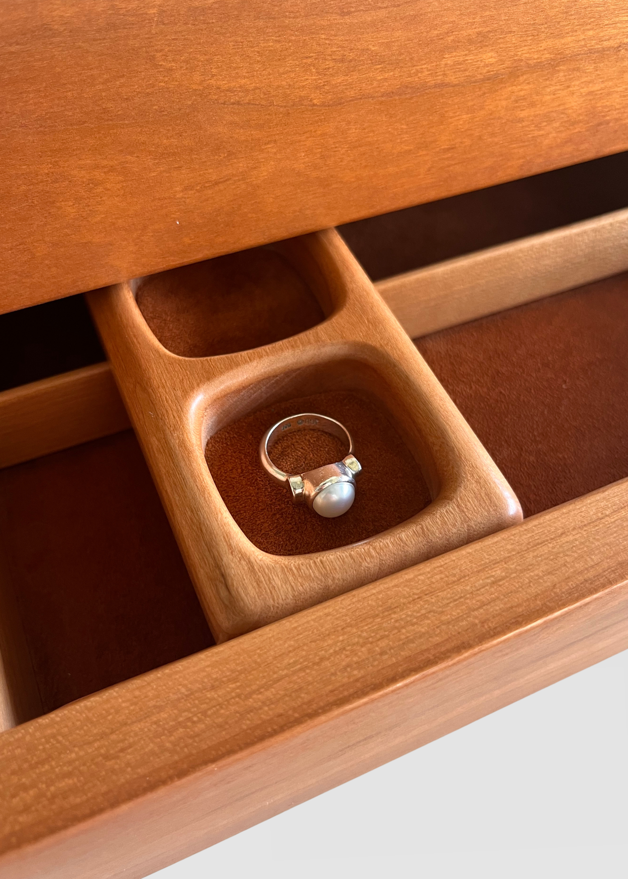 Round Pearl Ring