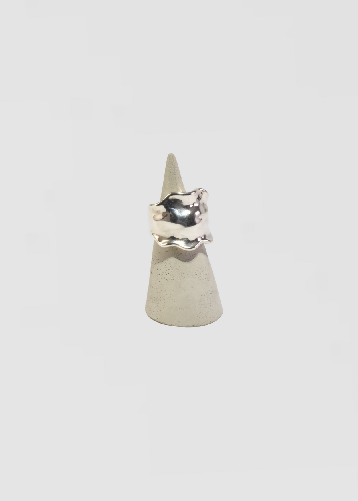 Sterling Ruffle Ring