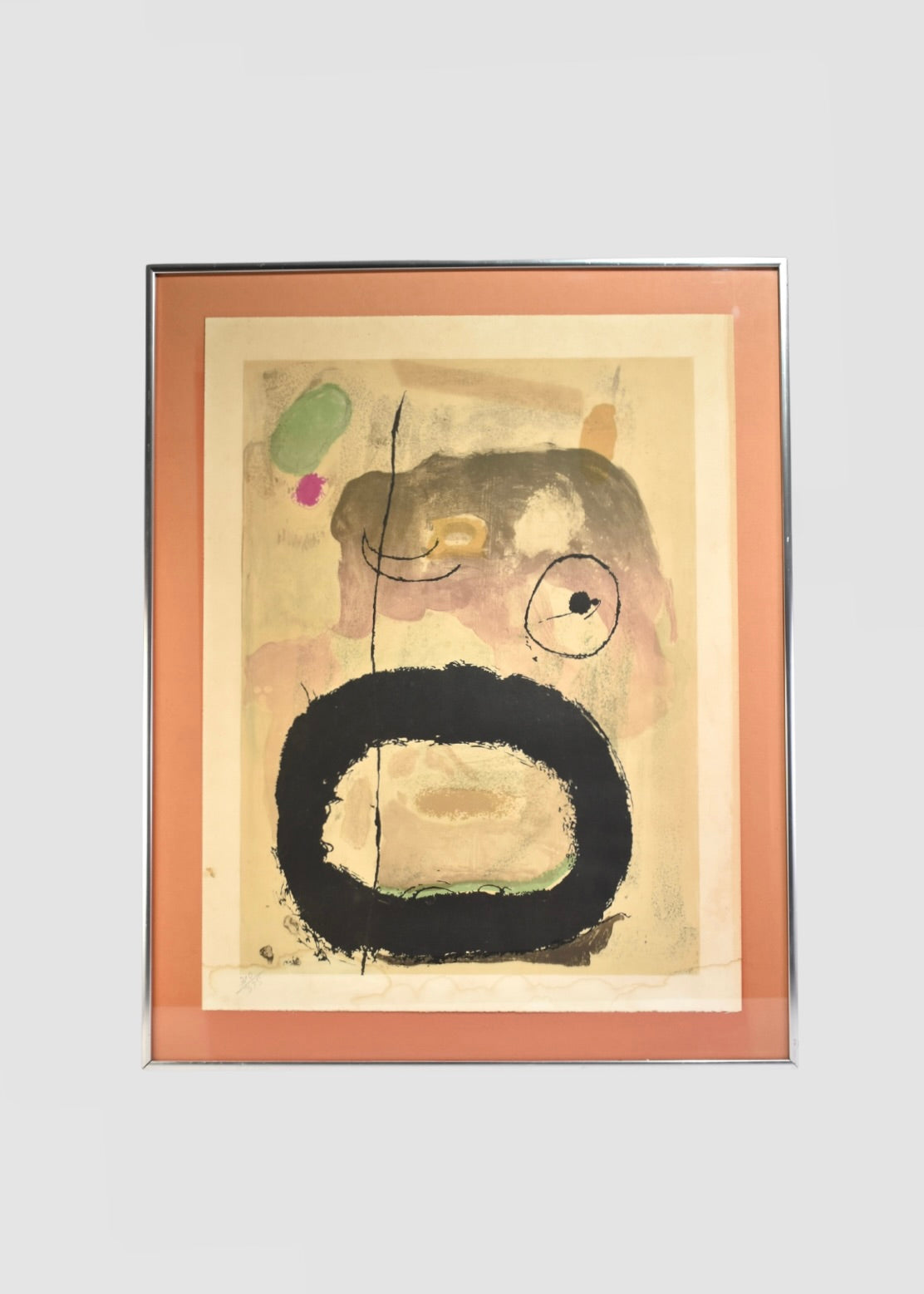 Miró, Framed