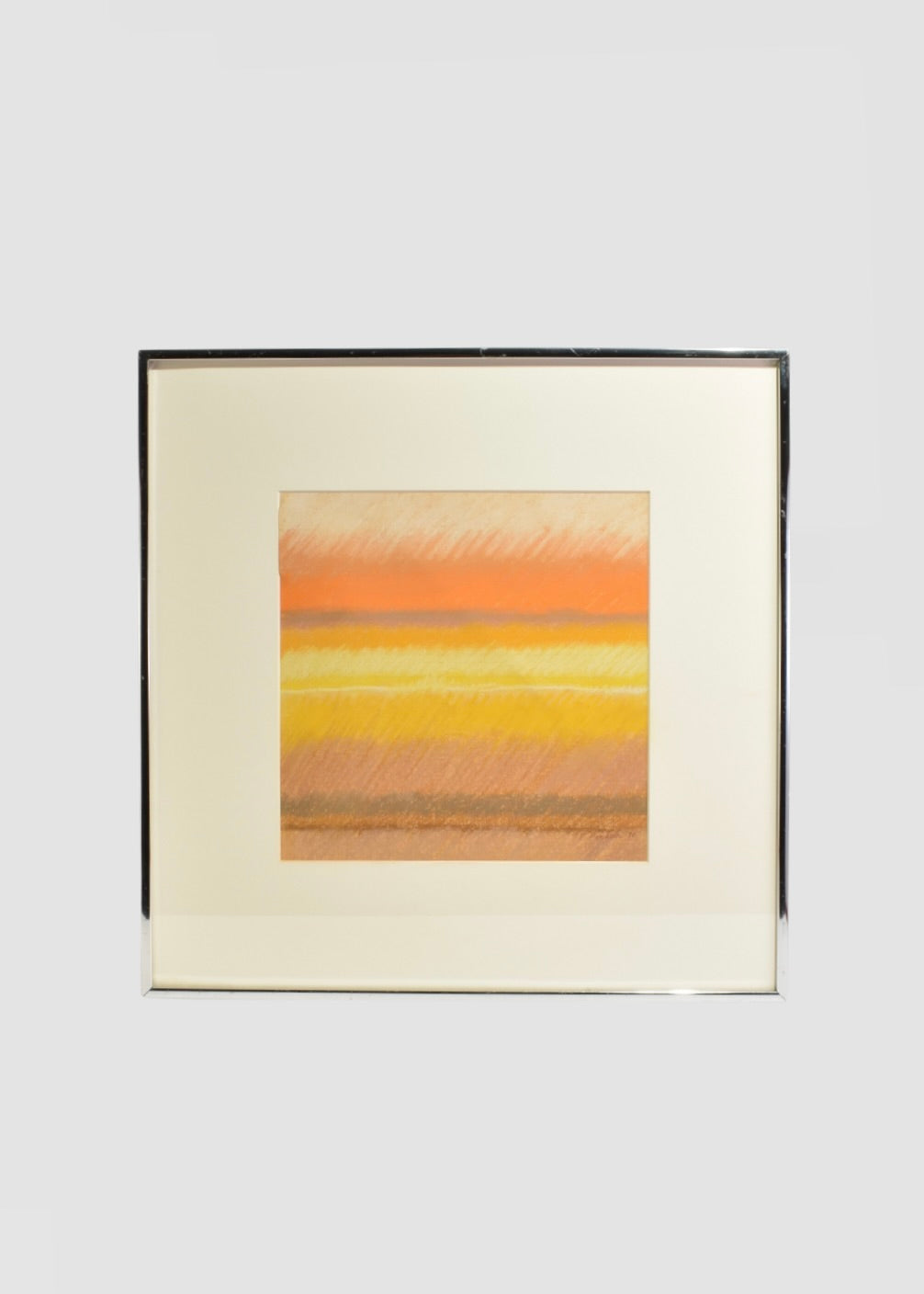 Warm Gradient Pastel, Framed