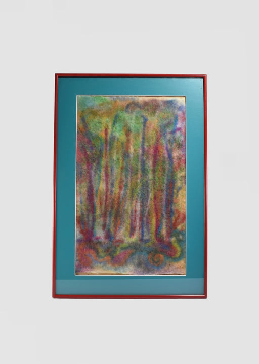 Abstract Felt Composition, Framed