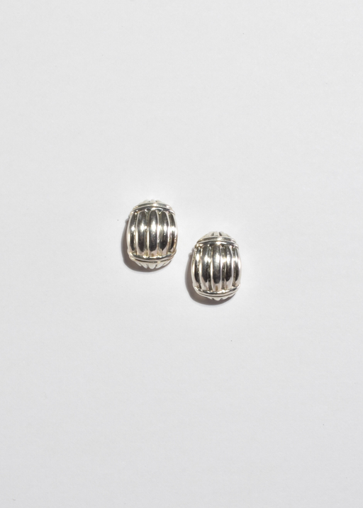 Ribbed Curve Earrings