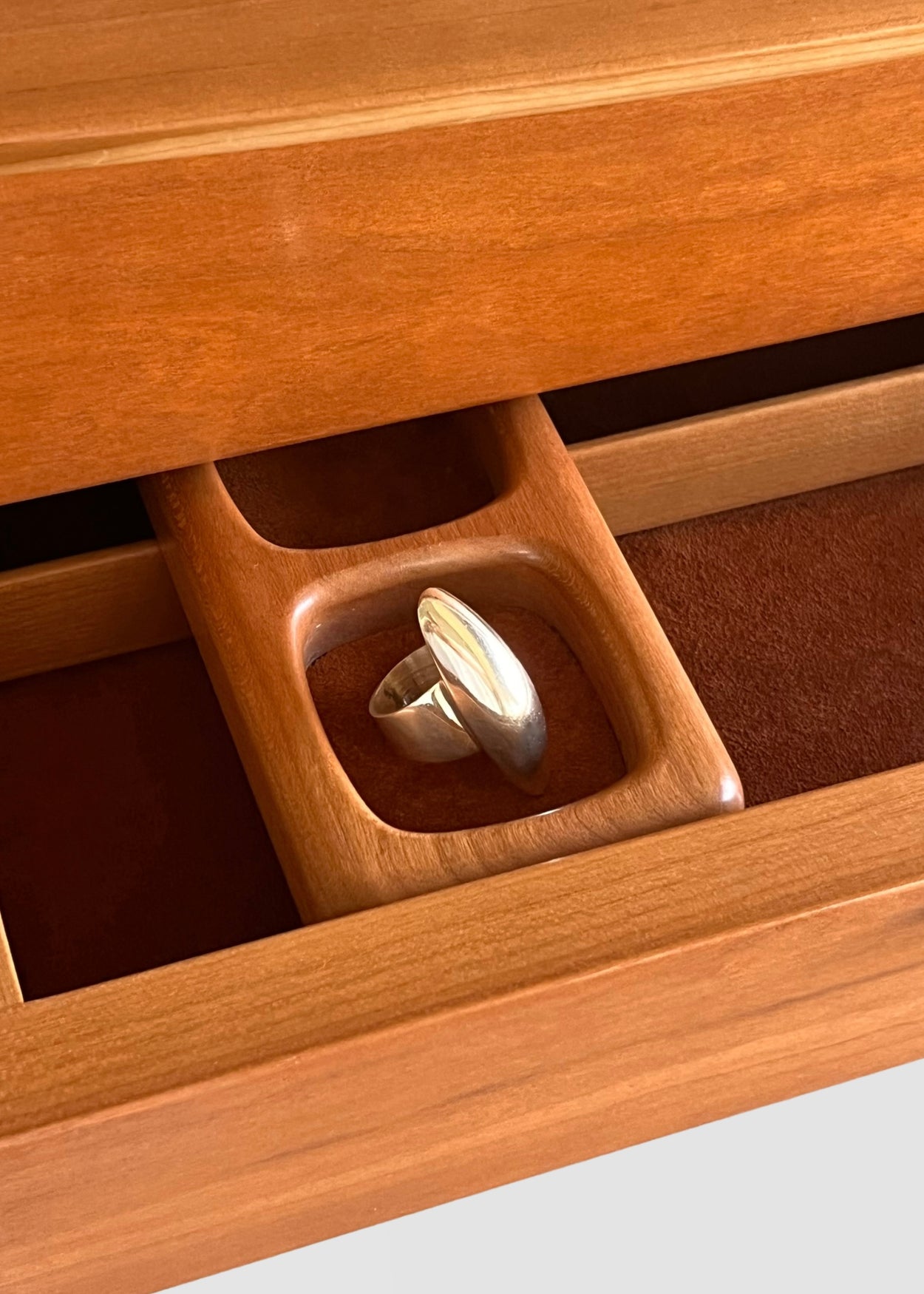 Elongated Dome Ring