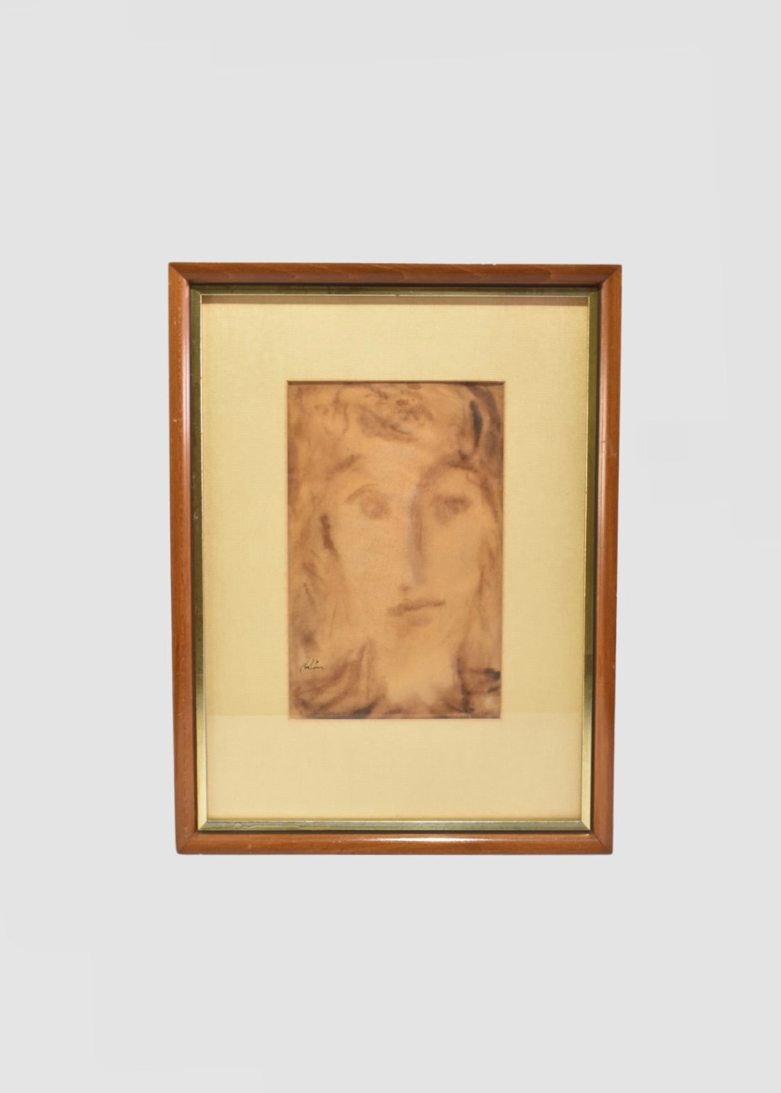 Framed Portrait Study