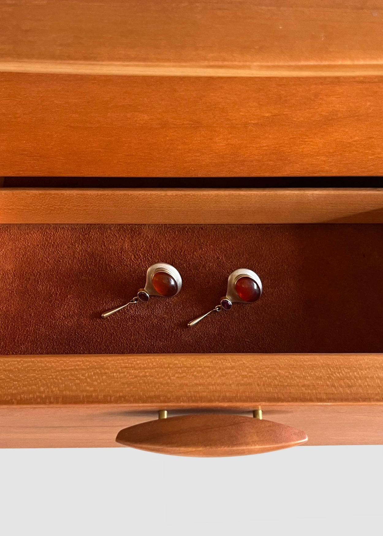 Amber Tourmaline Earrings