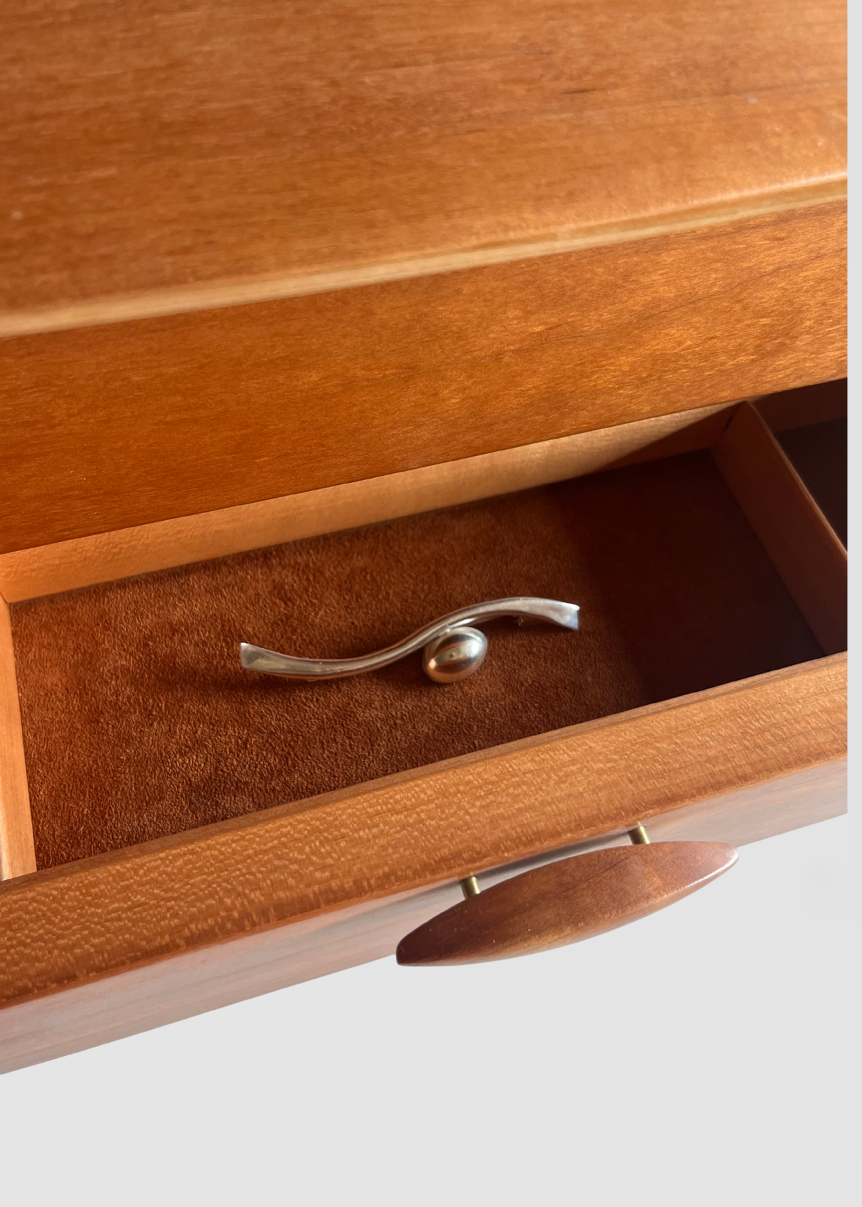 Modernist Curve Brooch