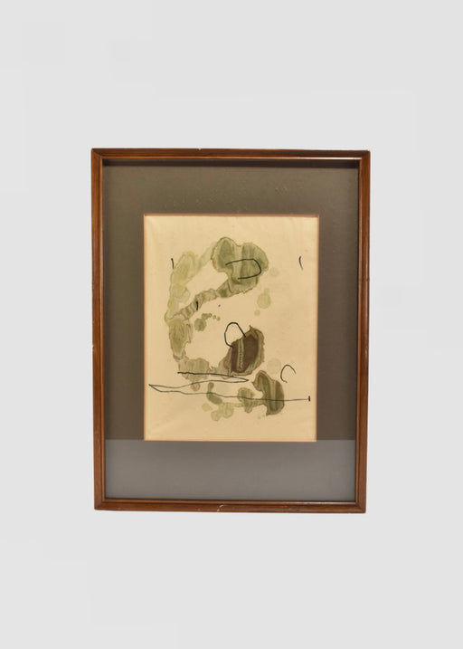 Abstract Biomorphic Study, Framed