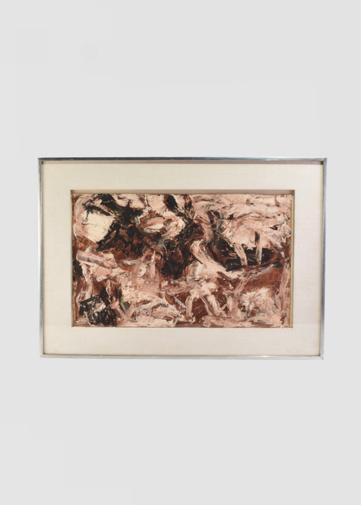 Oil on Canvas by Fred Hauck, Framed