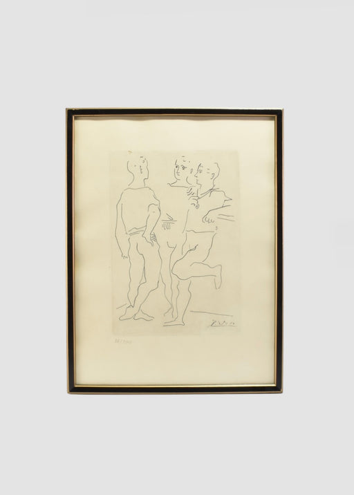 Picasso, Grâce et Mouvement, Framed