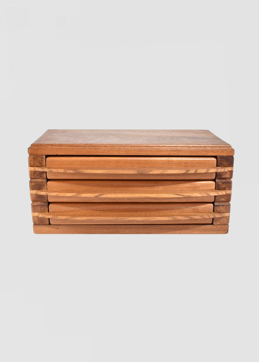 Hand-Crafted Wooden Jewelry Box