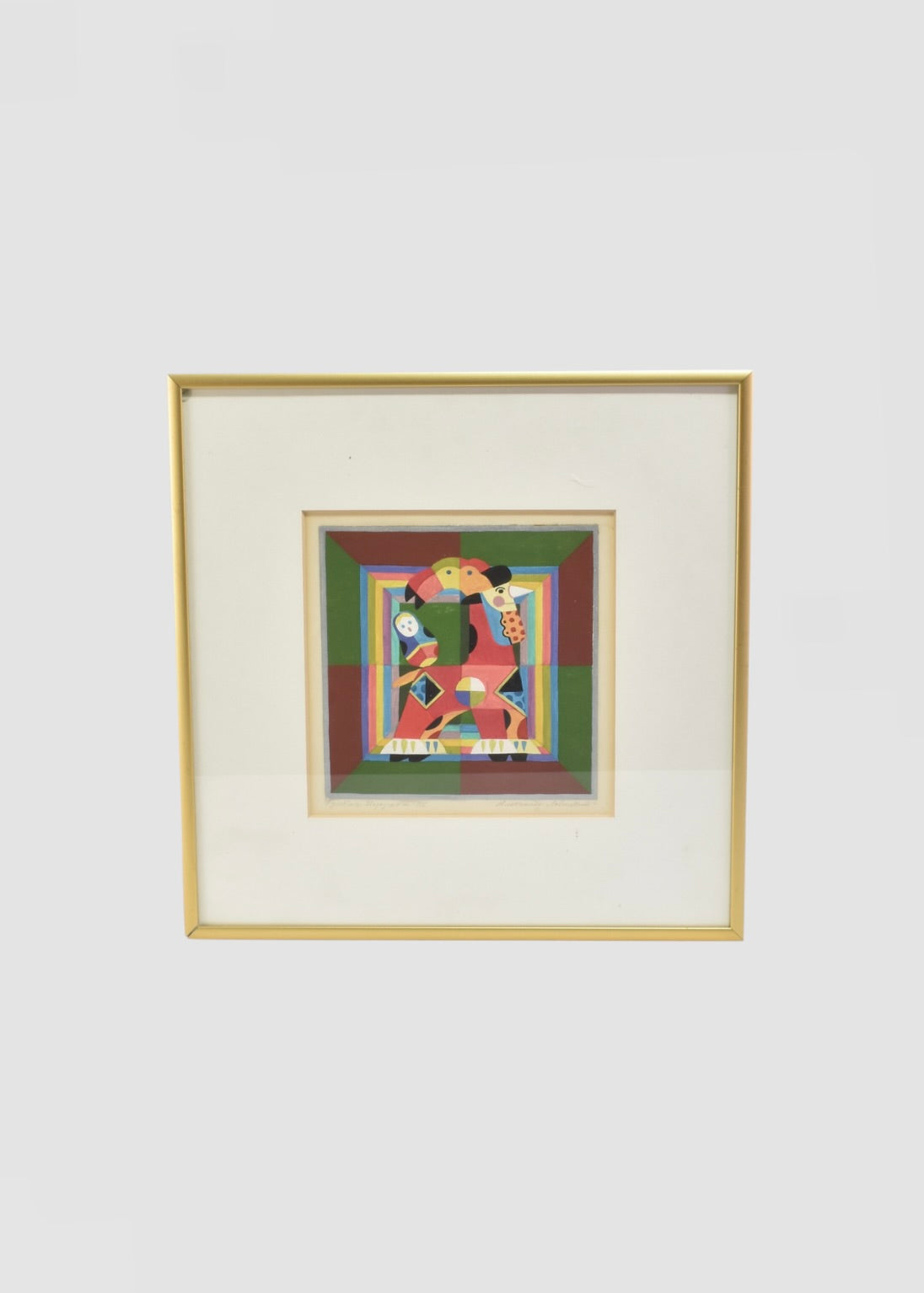 Geometric Composition, Framed
