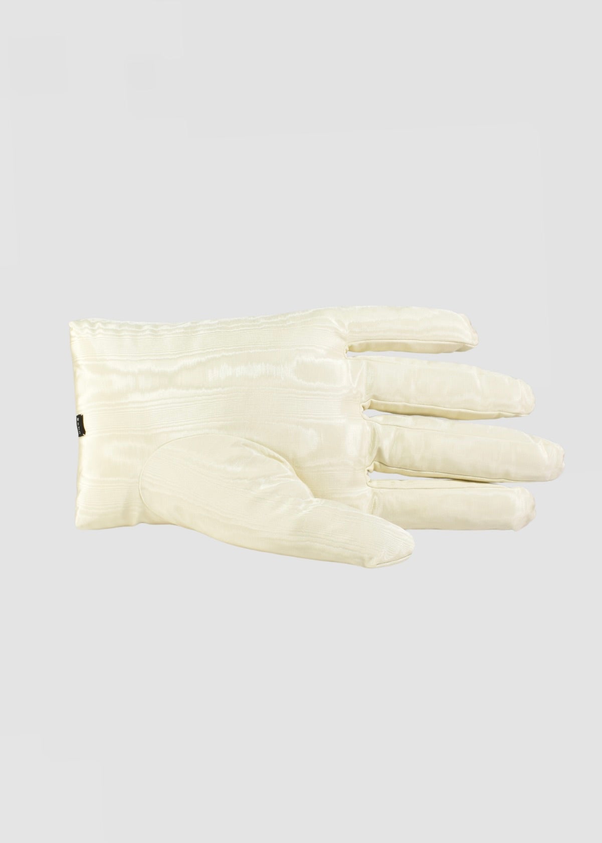 Right Hand Pillow in Ivory Moiré