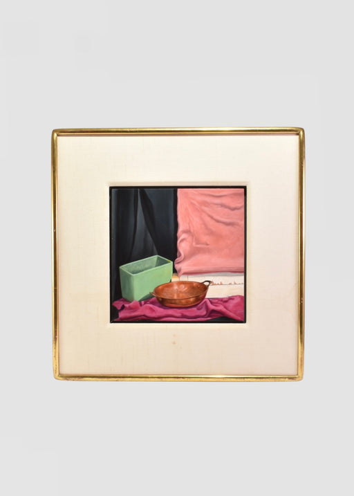 Still Life Oil Painting, Framed
