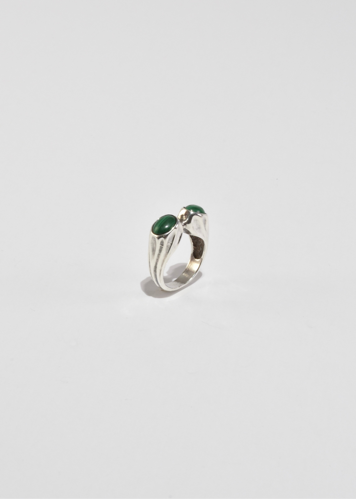 Silver Malachite Ring
