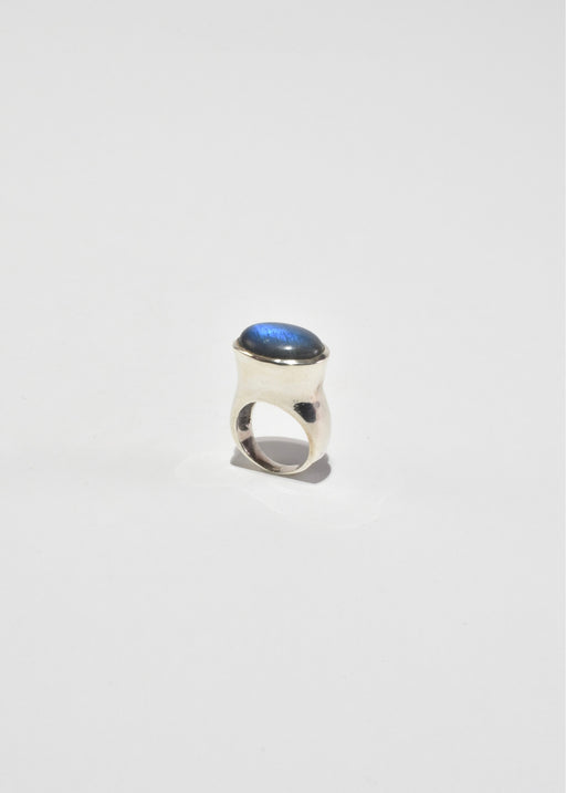 Labradorite Modernist Ring
