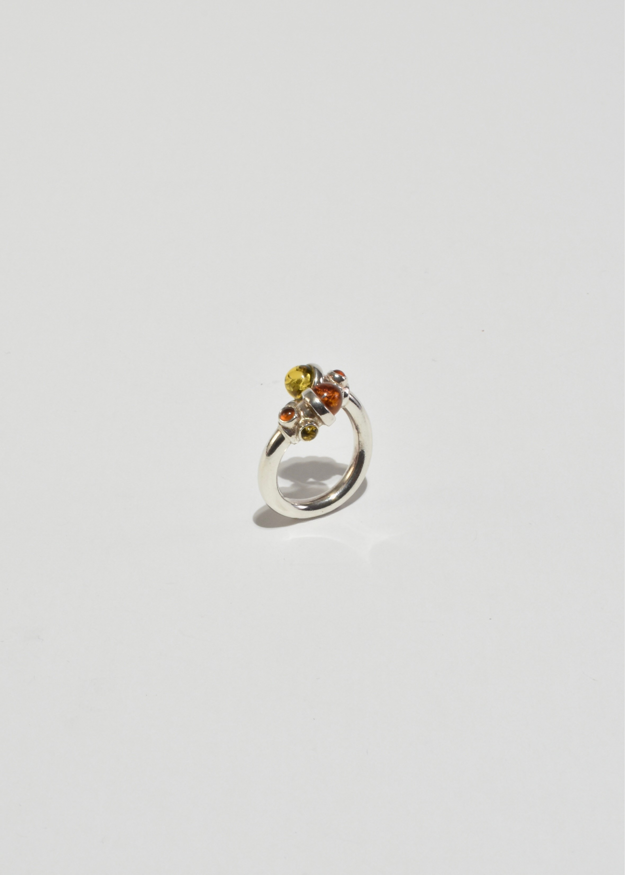 Amber Wrap Ring